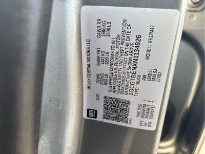 2022 Chevrolet Colorado WT