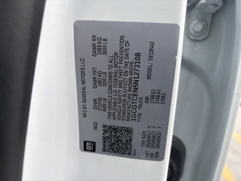 2022 Chevrolet Colorado LT