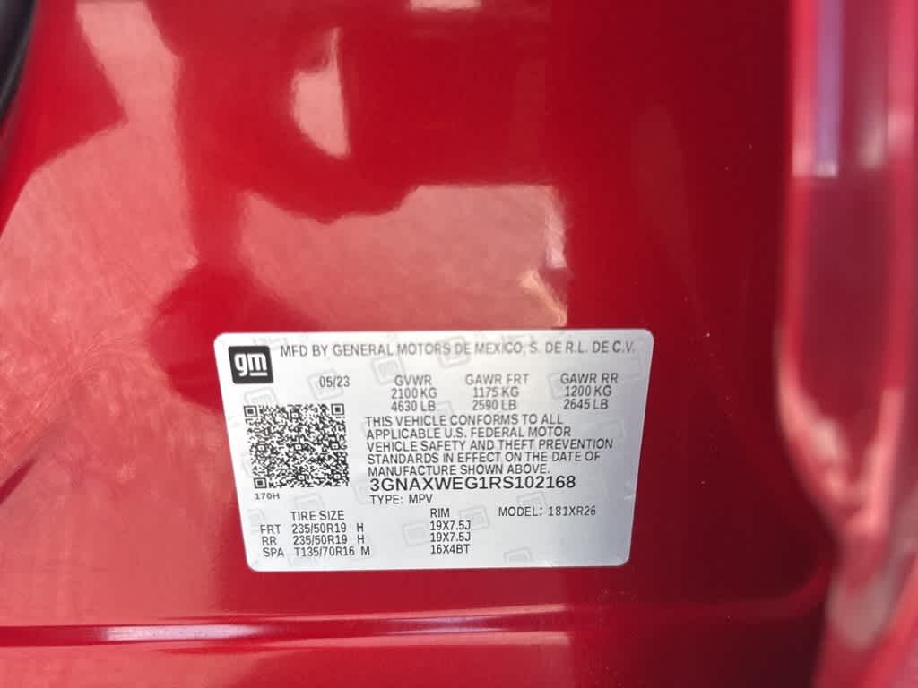 2024 Chevrolet Equinox RS